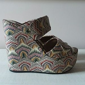 Missoni Platform Wedges